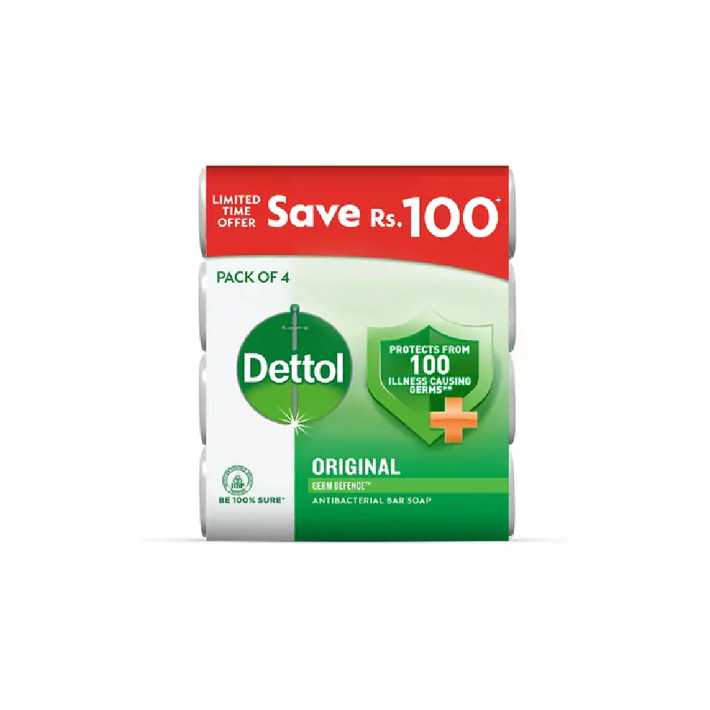 Dettol Original Pack Of 4