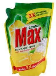 Lemon Max Dish Wash Lqd 3X 450Ml