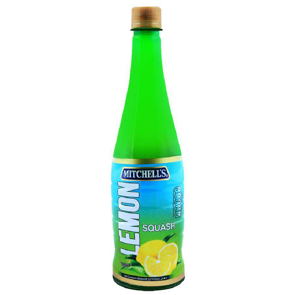 Mitchells Lemon SQUASH  800Ml
