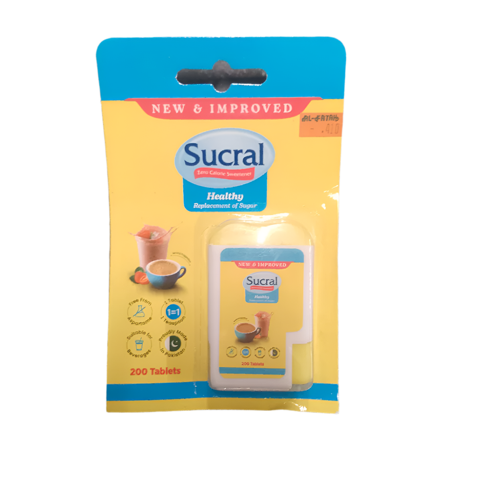 Sucral 200 Tablets Pack