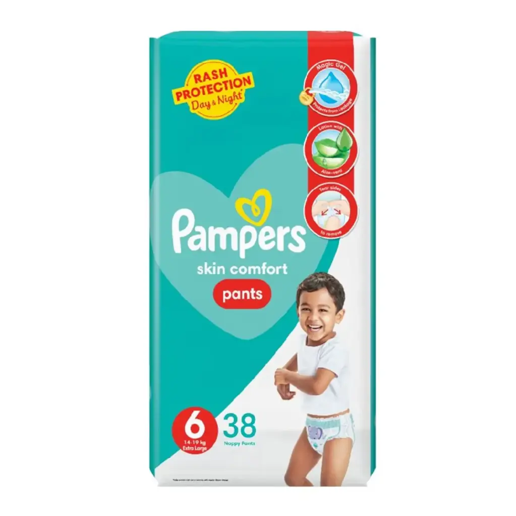 Pamper Pants Size 6-38 Pcs