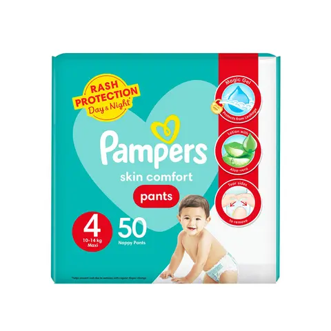 Pamper Pants Size 4-50 Pcs