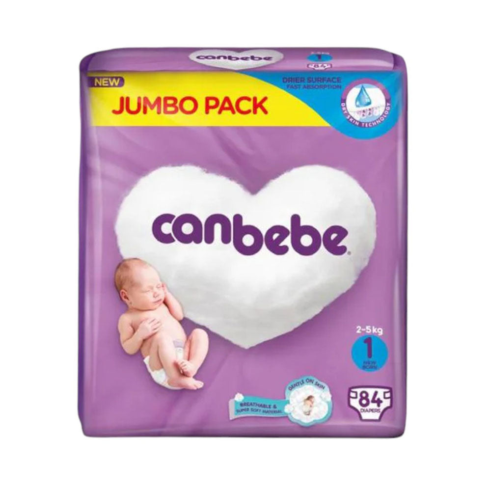 Canbebe 1 New Born 84 Diapers