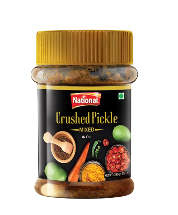 National Crushed Mixed Pickle 390G