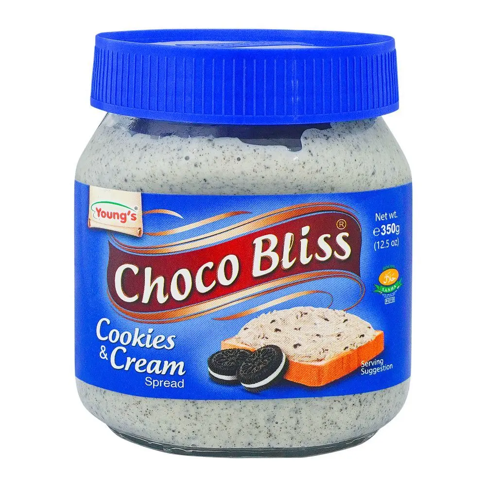 Youngs Choco Bliss Cookies & Cream 350G