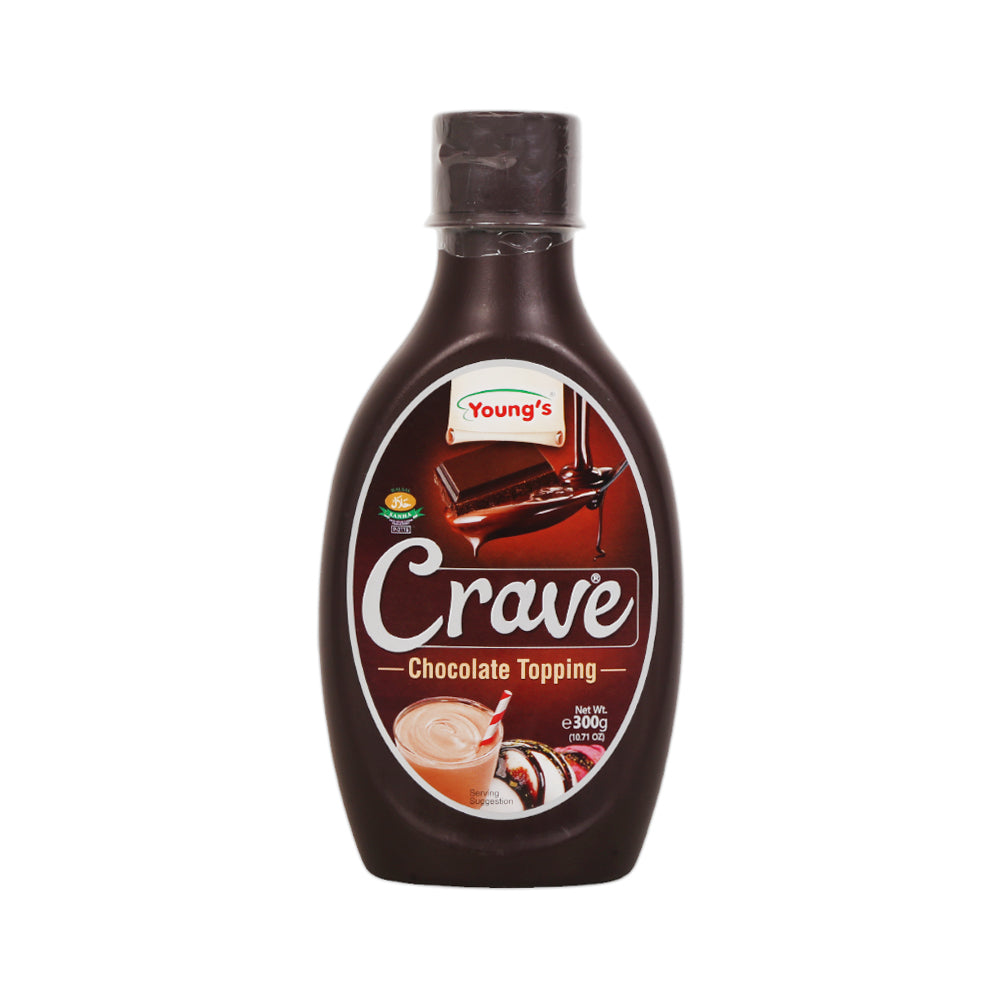 Youngs Crave Chocolate Topping 300G