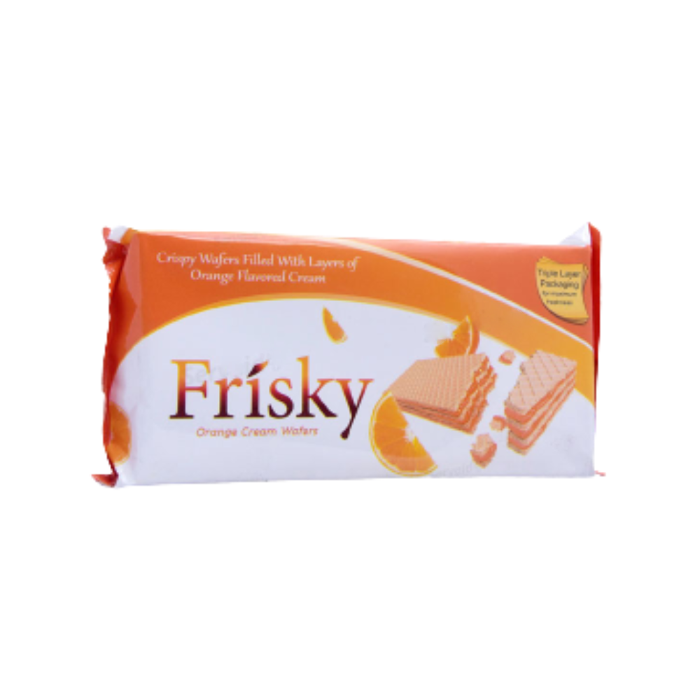 Innovative Frisky Orange Cream Wafers