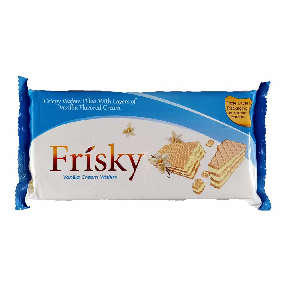 Frisky Vanila Cream Wafers