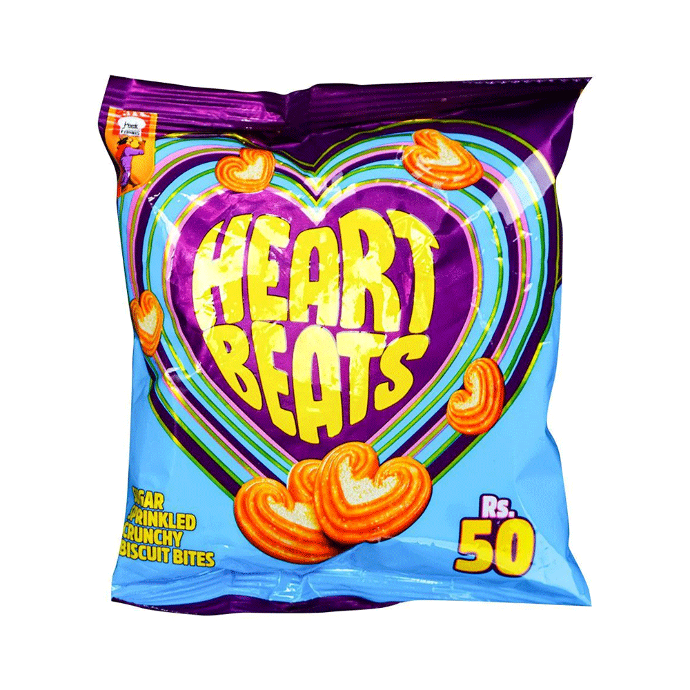 Peek Freans Heart Beats Crunchy Biscuit Bites