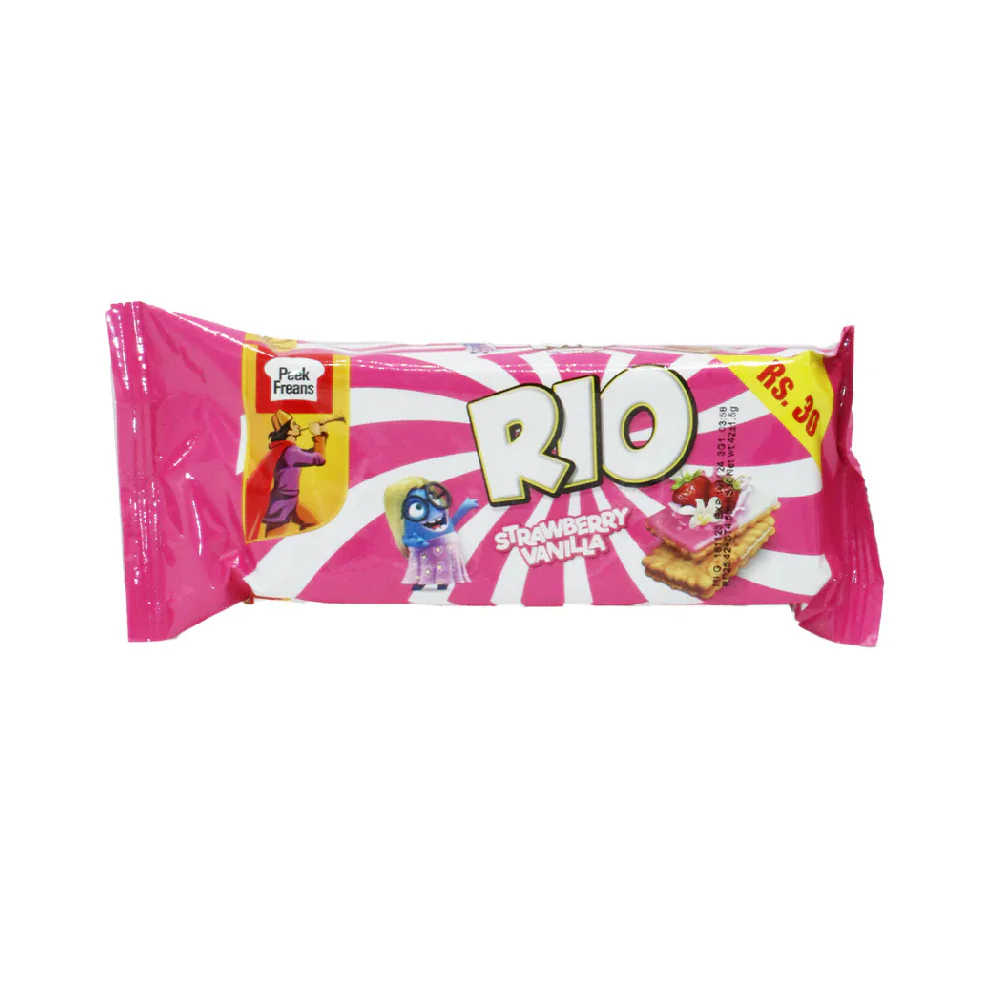 Peak Freans Rio Strawberry Vanila Snack Pack