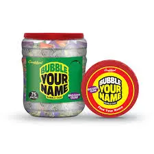 Candyland Bubble Your Name 