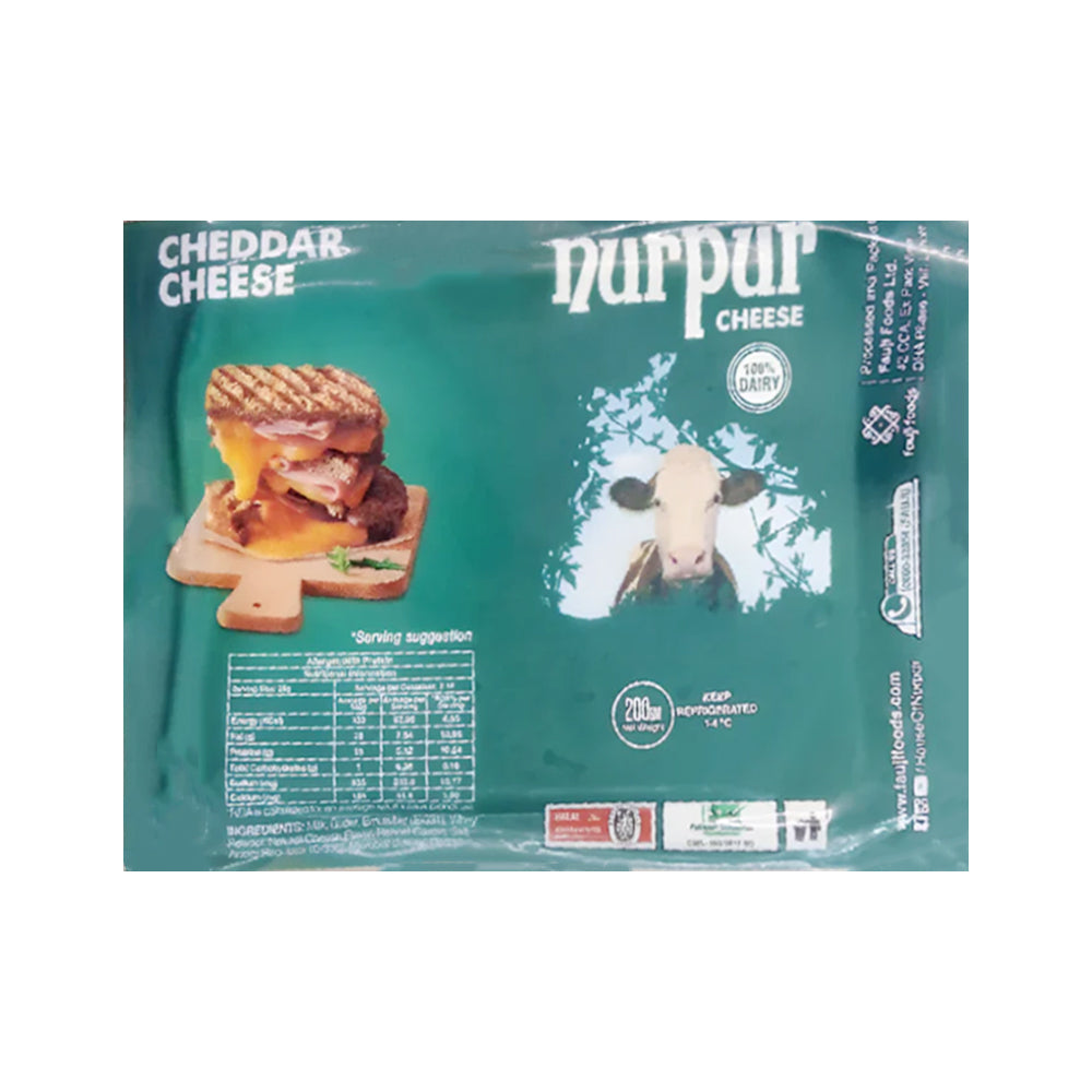 Nurpur Cheddar Chesse Block 200G