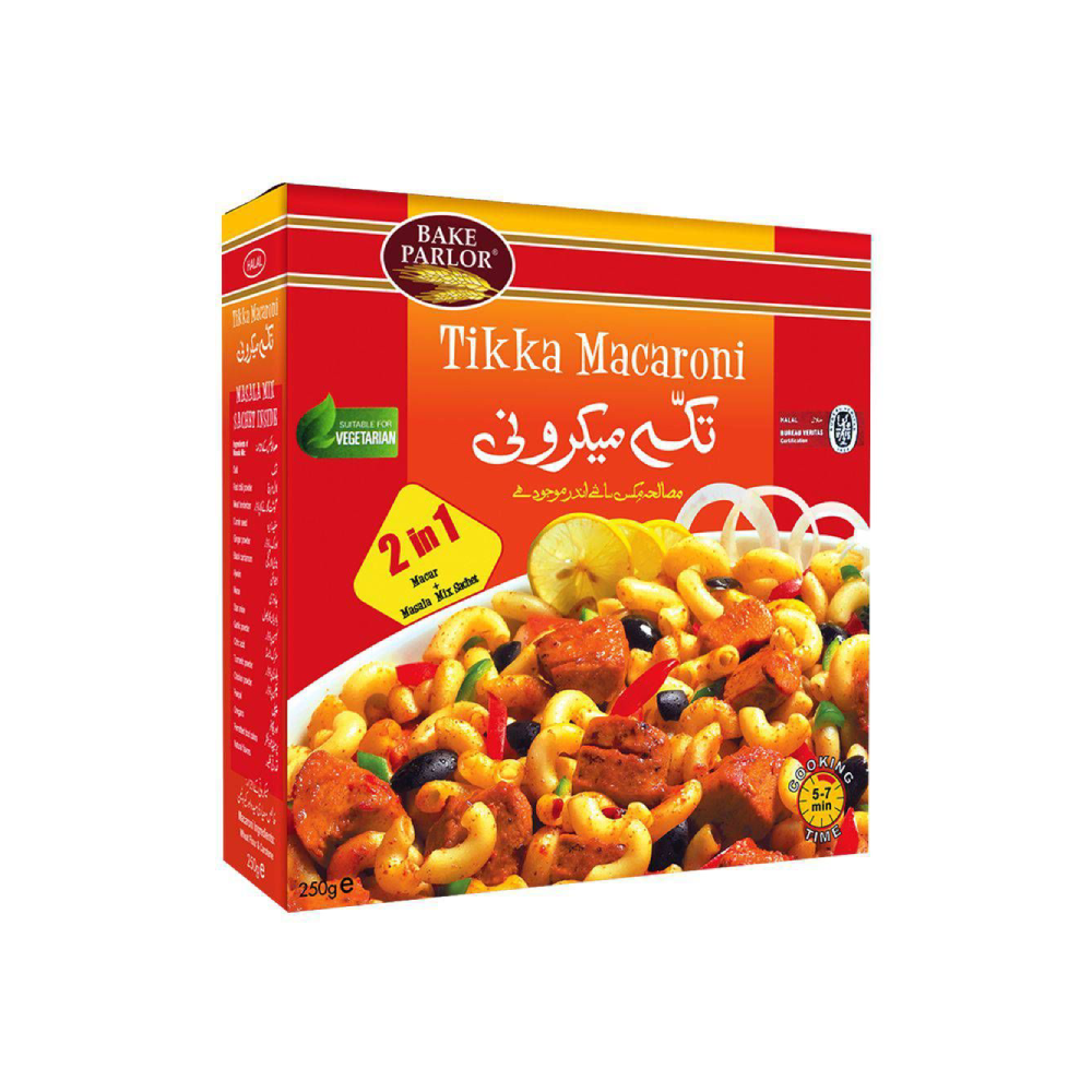Bake Parlor Tikka Macaroni 250G