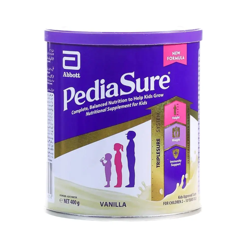 PEDIASURE VANILLA TIN 400G
