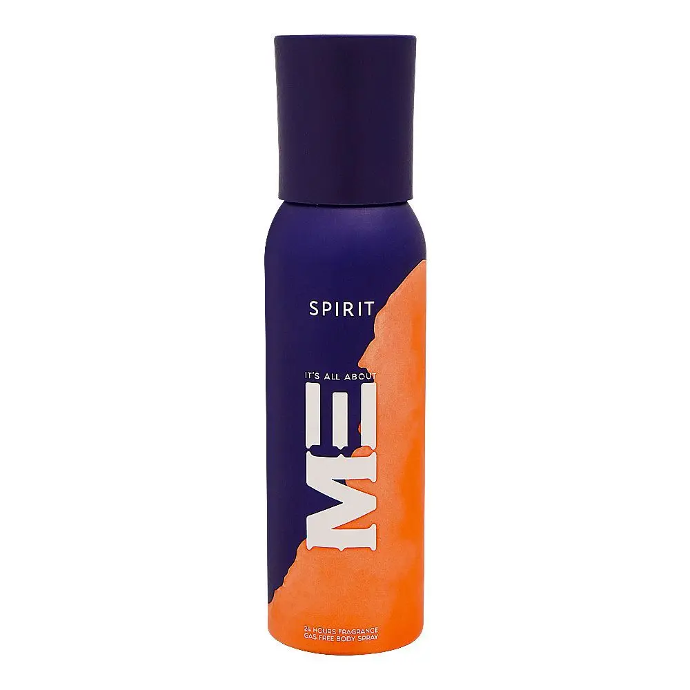 Me Spirit Gas Free Spray For Men 120Ml