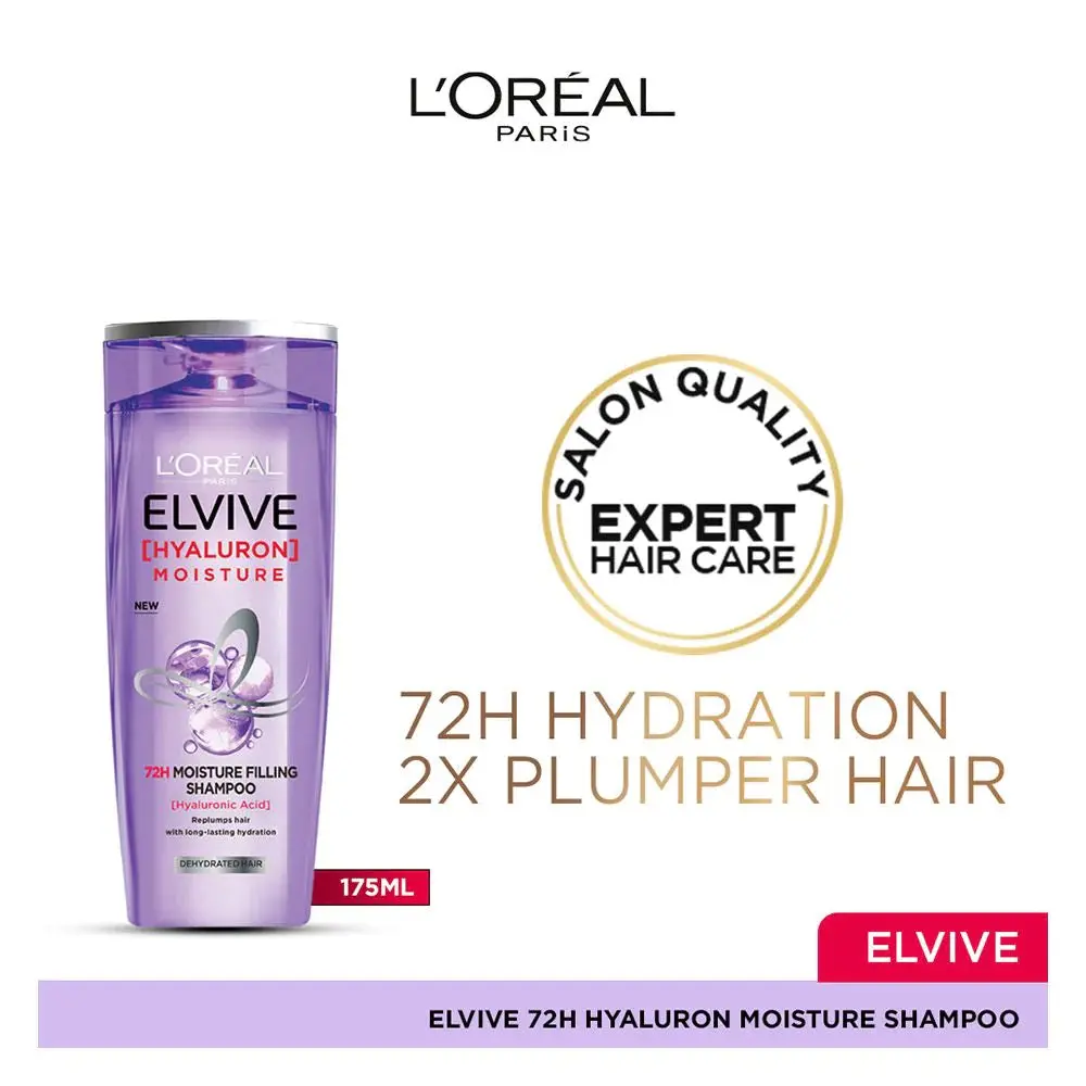 Lorel Elvive Hyaluron Moisture Shampoo 175Ml