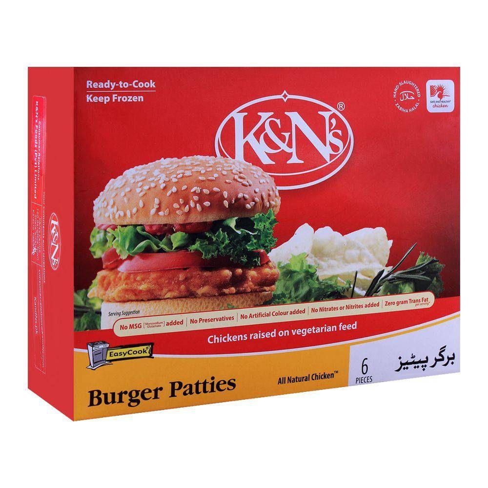 K&Ns Burger Patties Standard 6