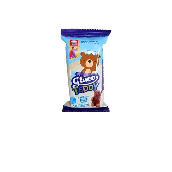 Gluco Teddy Milky Cake