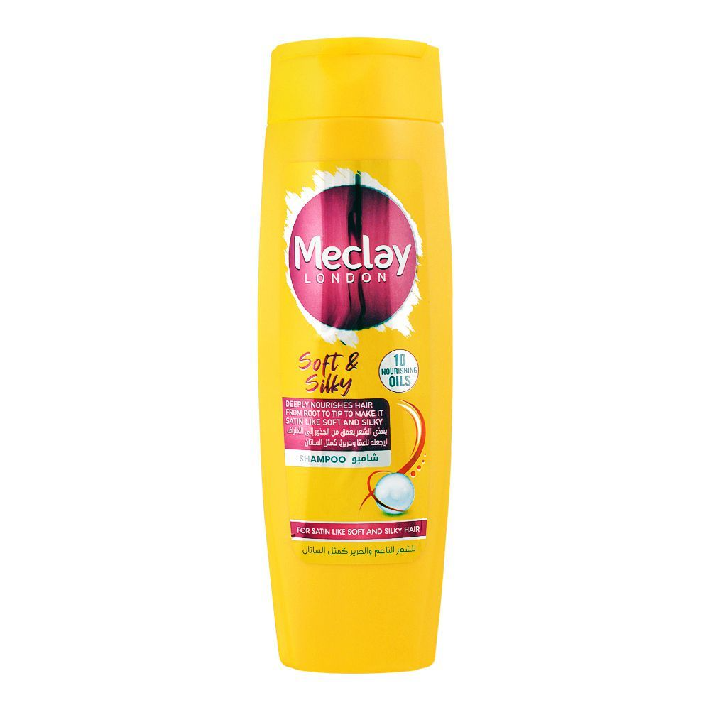 Meclay London Soft & Silky Shampoo 185ML