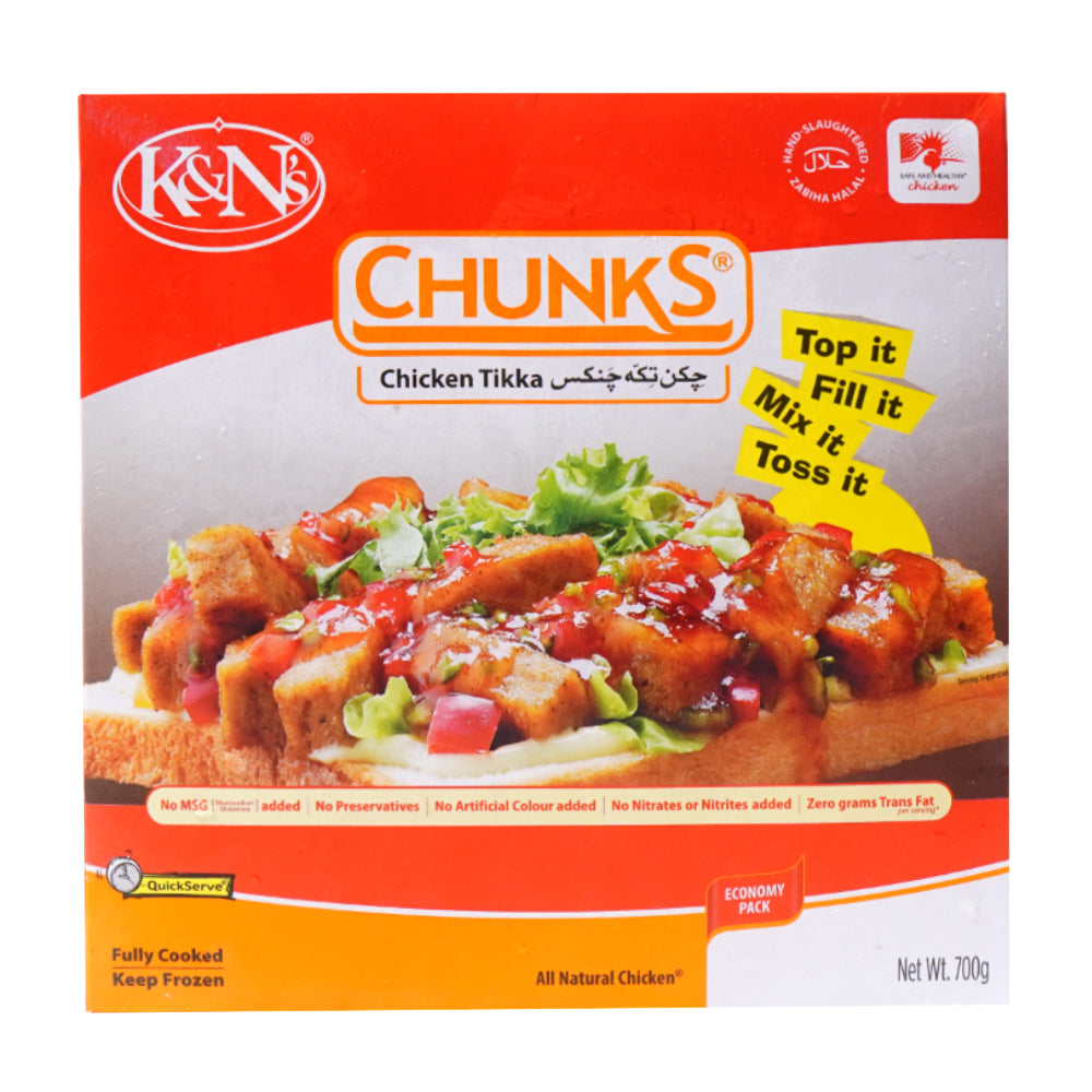 K&N Chunks Chicken Tikka 700G