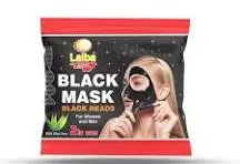 Laiba Black Mask