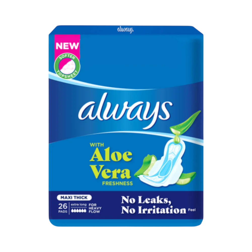 Always Maxi Thick Extra Long 26 Pads
