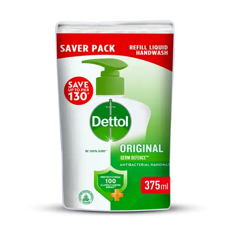 Dettol Original Germ Defence Hand Wash 375Ml