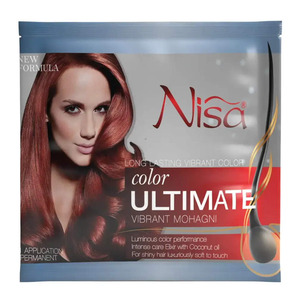 Nisa Hair Colour Vidrant Mohagni