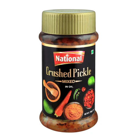 National Crushed Pickle 750G