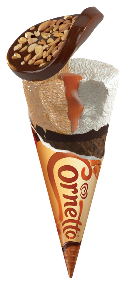 Walls Vanila Caramel Cornetto