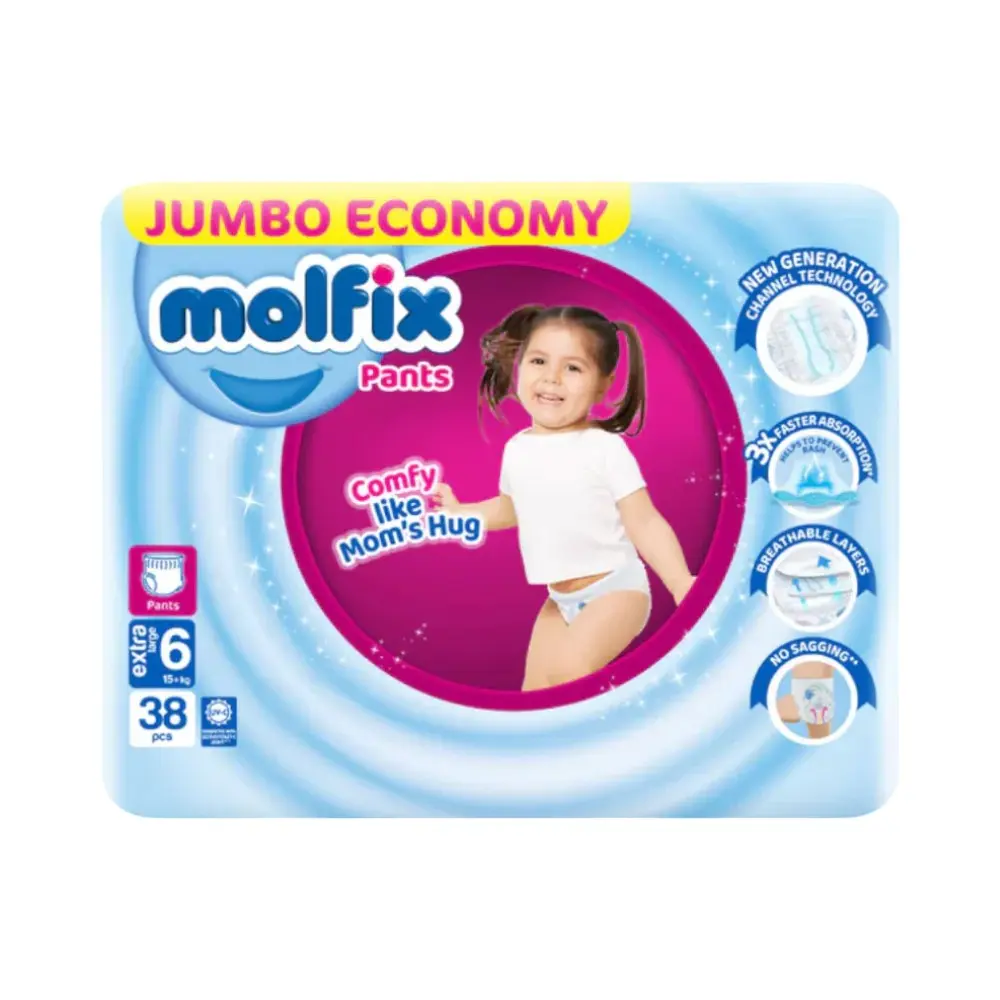 Molfix 6 Pants 38 Pcs