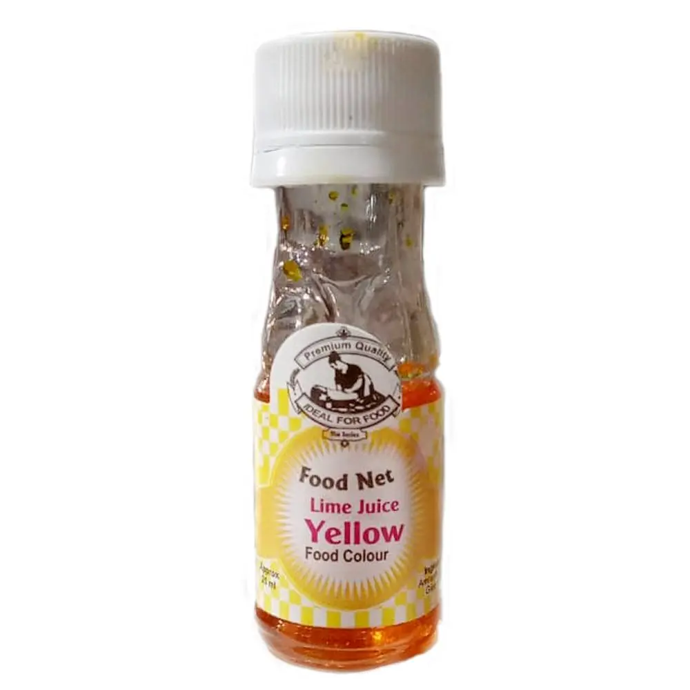 Food Net Yellow Liquid Colour 25Ml