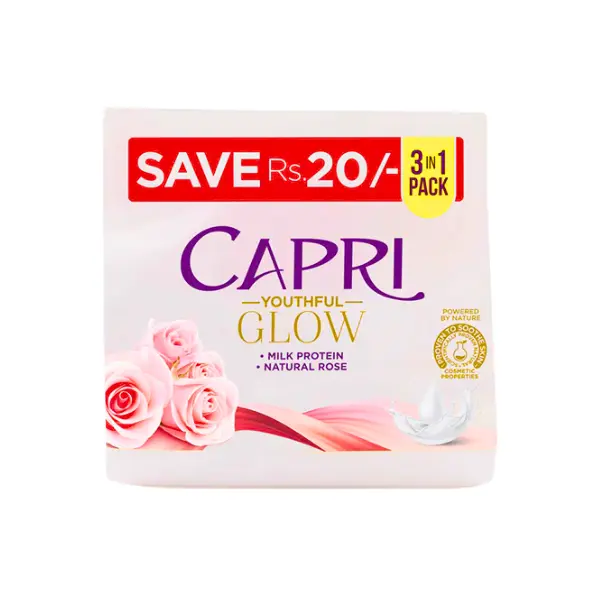 Capri Glow Milk Protein 3 in 1 Pack