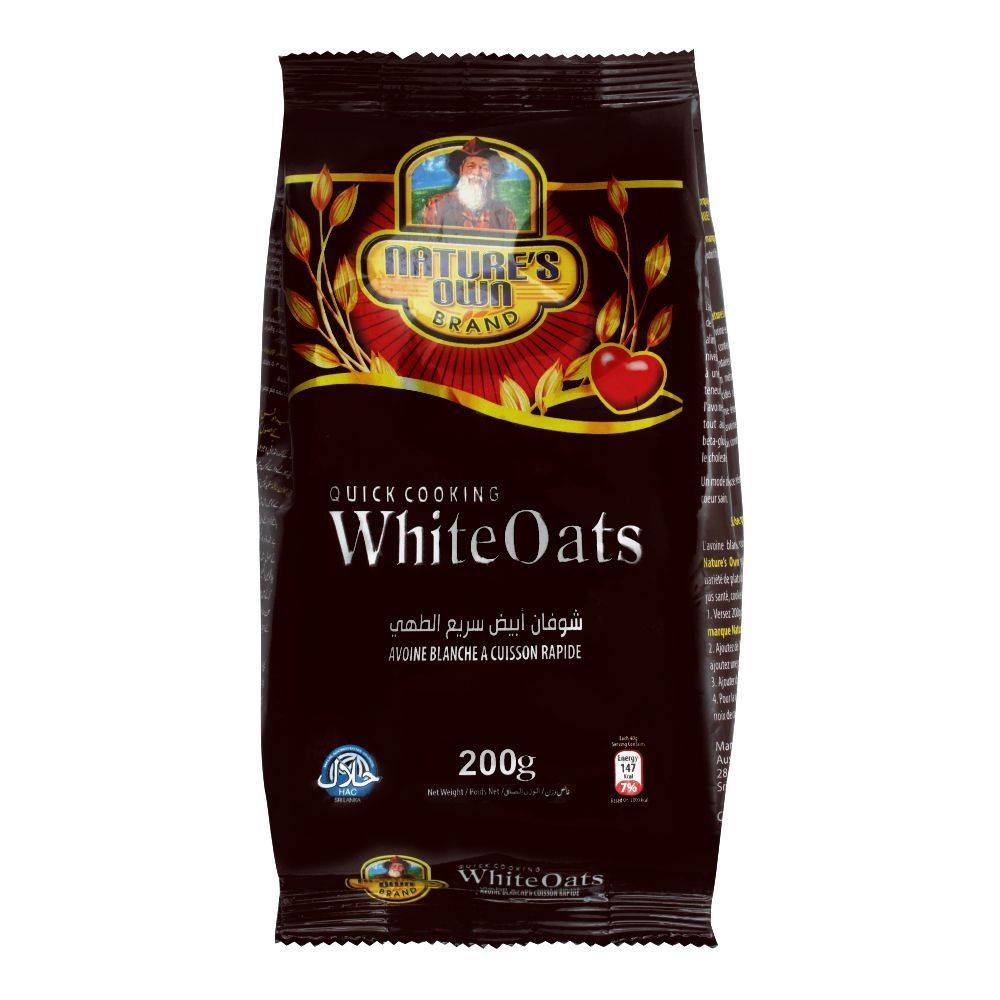 Natrues own White Oats 200G