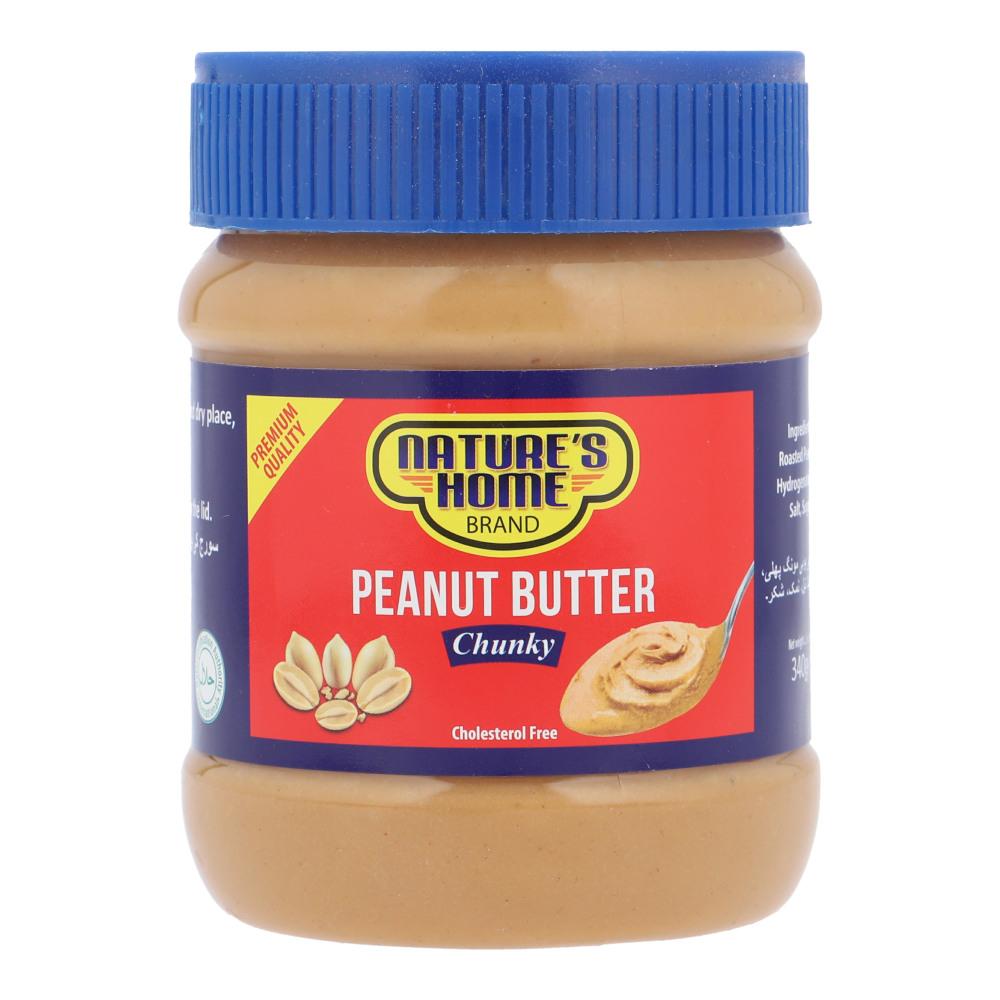 Nature Home Peanut Butter Chunky 340G