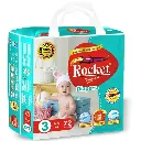 Rocket Premium Diaper-3- 72 Pack