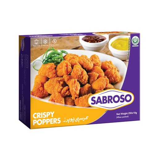 Sabroso Crispy Poppers 250 G