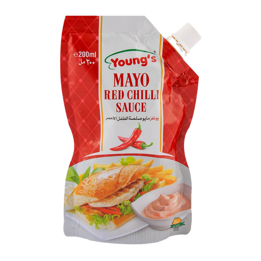 Youngs Mayo Red Chilli 200Ml