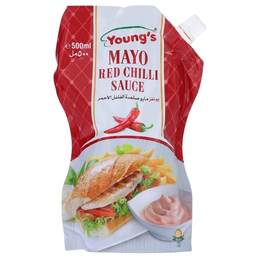 Youngs Mayo Red Chilli 500G
