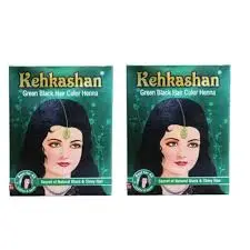 Kehkshan Hena Green Blk