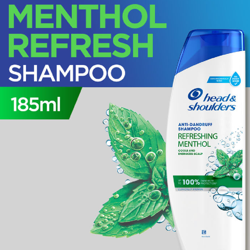 Head & Shoulders Menthol Refresh Shampoo 185Ml